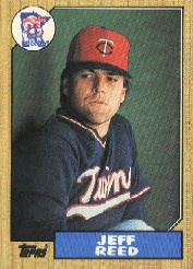 1987 Topps Baseball Cards      247     Jeff Reed